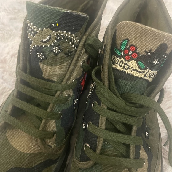 Valentino Garavani Military Green Men's Boots Sz 45/12 - Picture 11 of 11